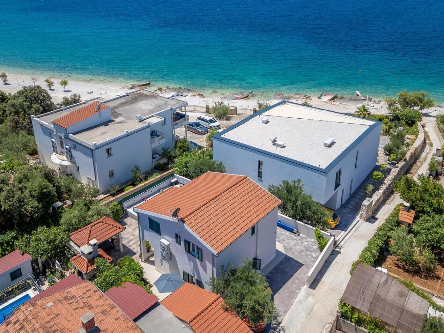 Sea Flower Beachfront Villa Sevid Exterior photo
